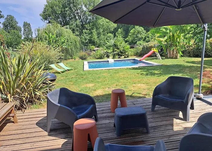 Maison Au Calme Saramon